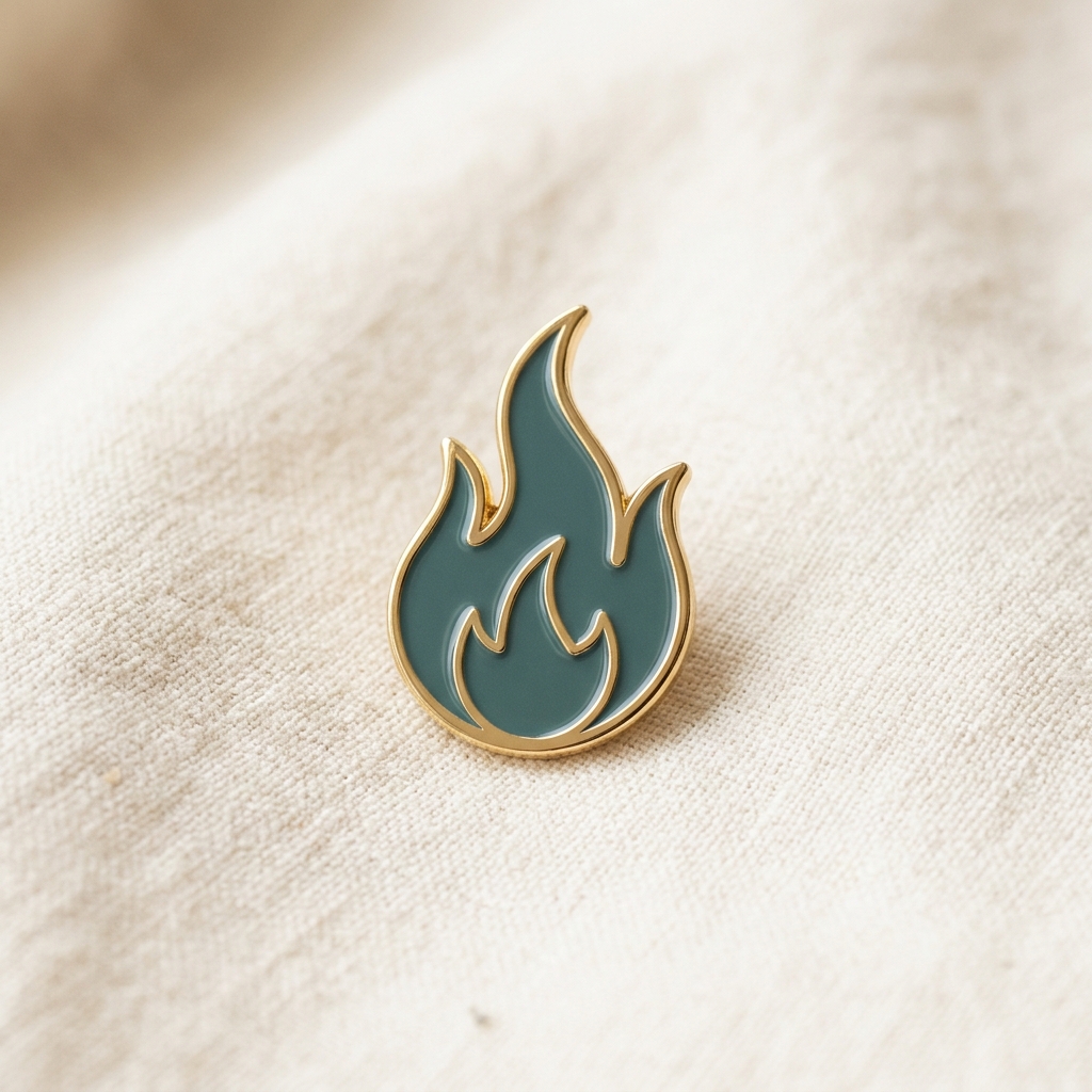 Enamel Pin — Flame