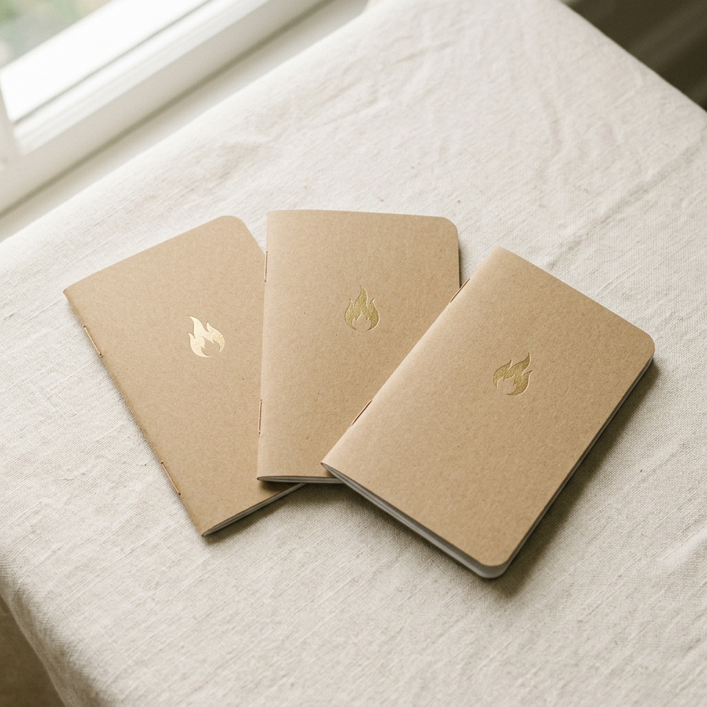 Field Notes Trio — Embered Gold