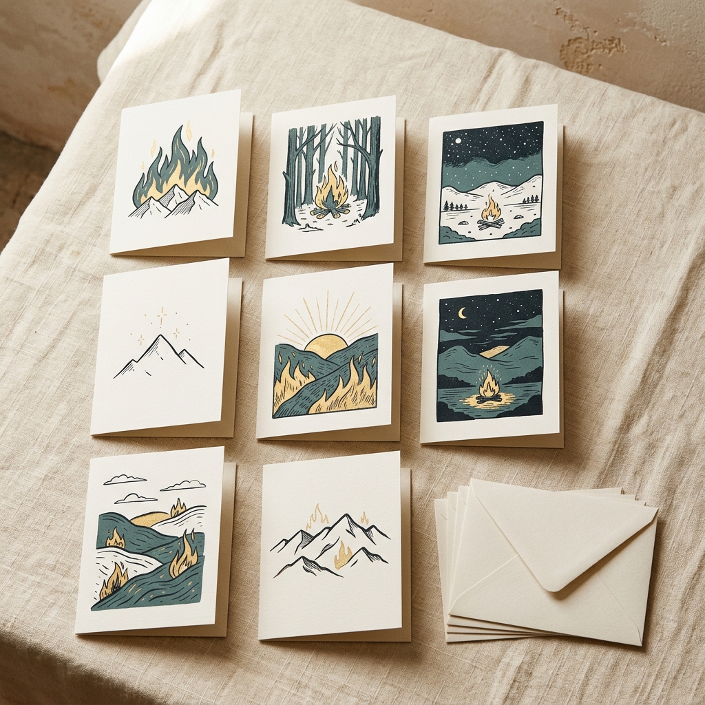 Hold On Greeting Cards (set of 8)