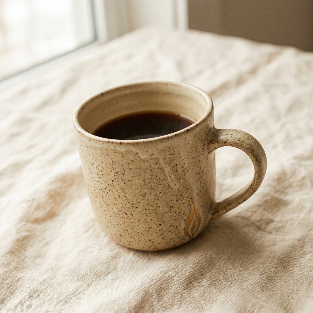 Birthright Stoneware Mug — Sand